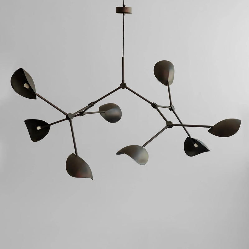 Stingray Chandelier - 101 Copenhagen Lighting - Regular - Burned Black - HORNE