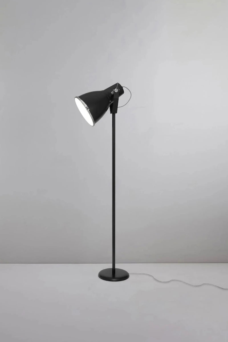 Stirrup 3 Floor Light - Original BTC Lighting - Black - HORNE