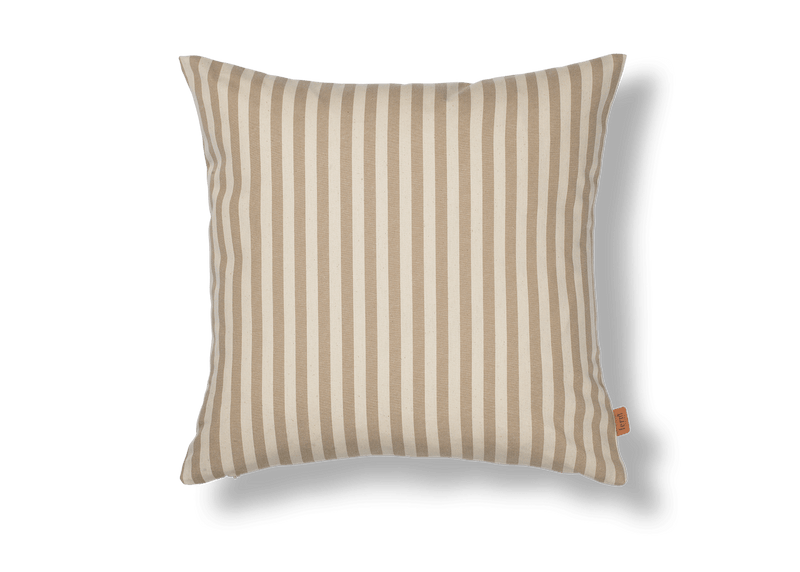Strand Outdoor Cushion - Ferm Living Bedding + Pillows - Warm Yellow/Parchment - HORNE