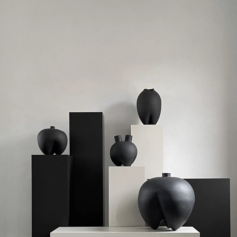 Sumo Vase - Horns - 101 Copenhagen Vases - Coffee - HORNE