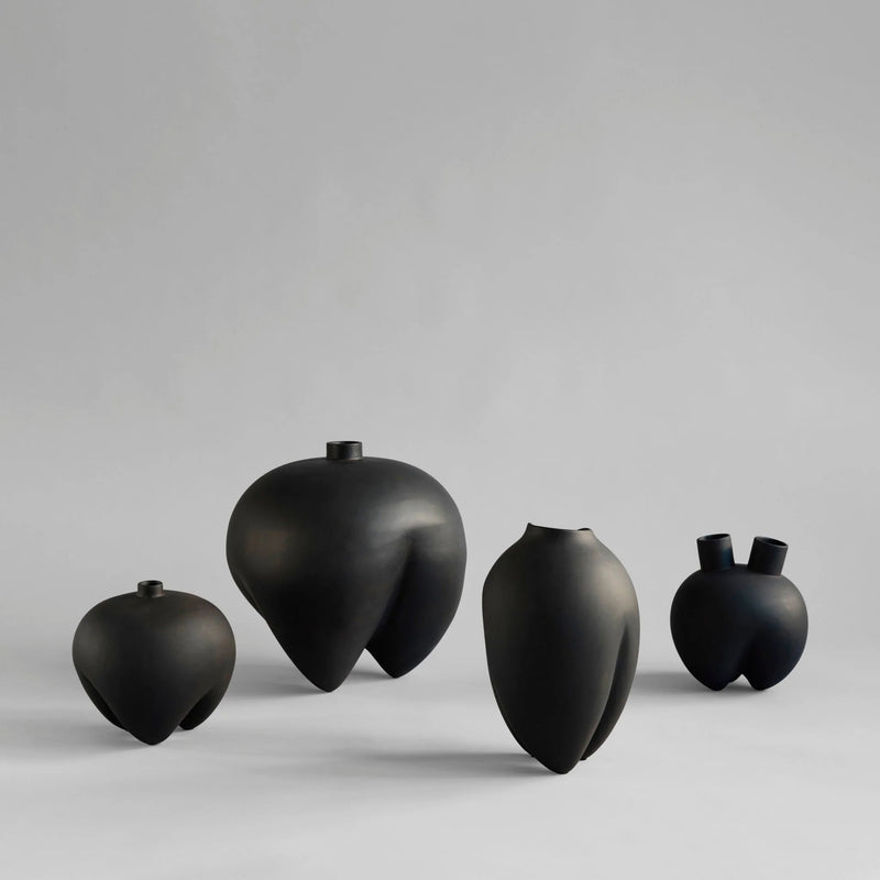 Sumo Vase - Horns - 101 Copenhagen Vases - Coffee - HORNE