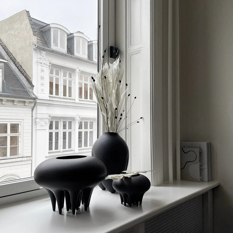 Sumo Vase - Slim - 101 Copenhagen Vases - Coffee - Medio - HORNE