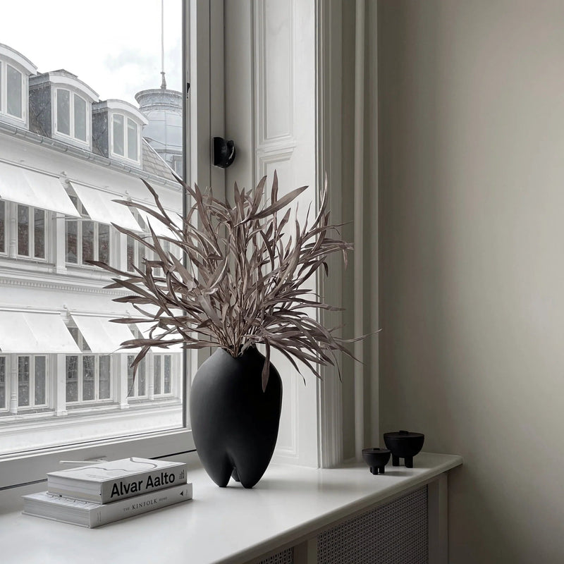 Sumo Vase - Slim - 101 Copenhagen Vases - Coffee - Medio - HORNE