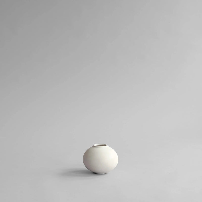 Sunao Vase Fat - 101 Copenhagen Vases - Mini - Birch - HORNE