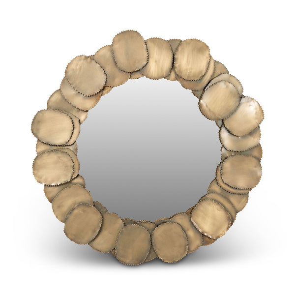 Suri Mirror - Urbia Mirrors - Antique Brass - 33 - HORNE