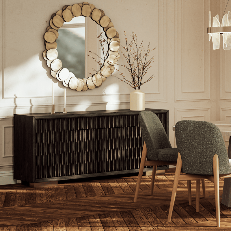 Suri Mirror - Urbia Mirrors - Antique Brass - 33 - HORNE