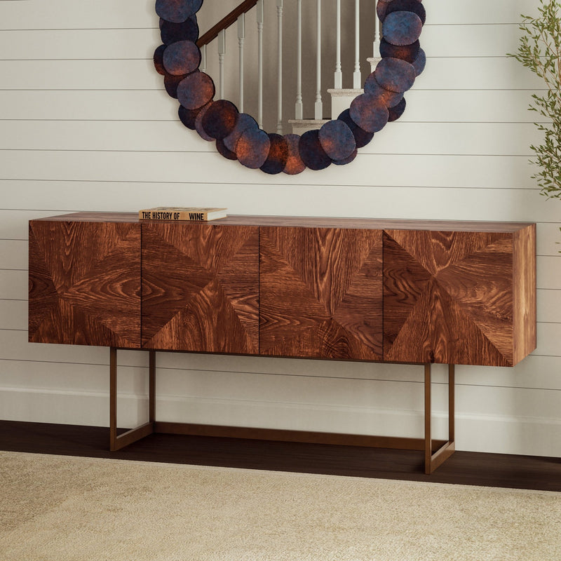 Suri Mirror - Urbia Mirrors - Antique Brass - 33 - HORNE