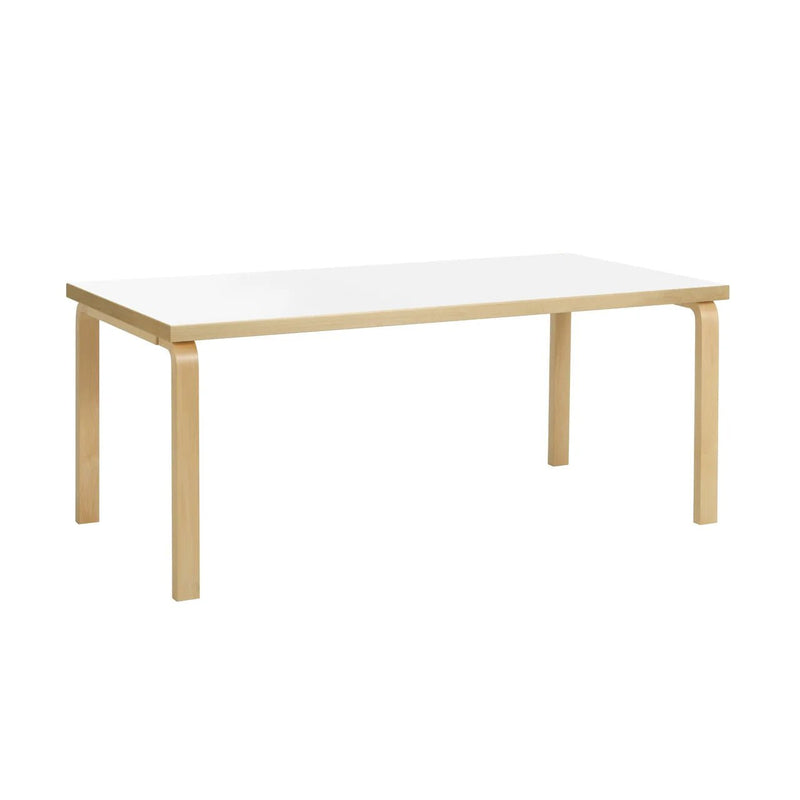 Table 83 by Alvar Aalto - Artek Tables + Desks - White Laminate Top - HORNE