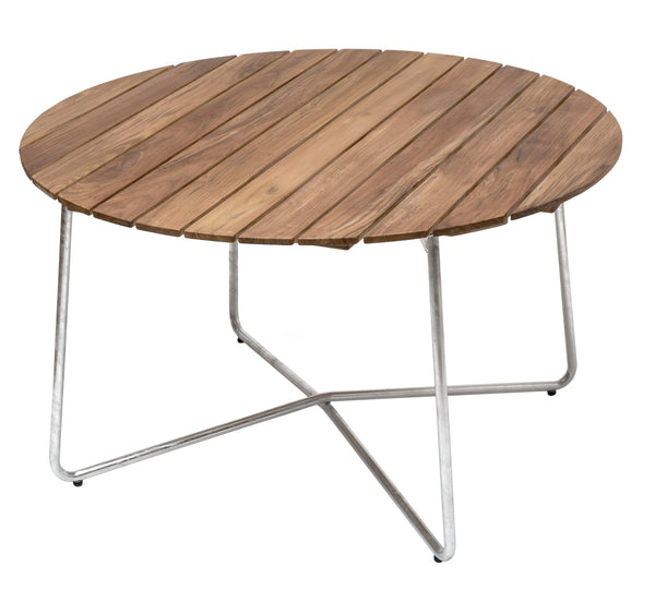 Table 9A 120 - Grythyttan Stålmöbler - Tables - Untreated Teak - HORNE