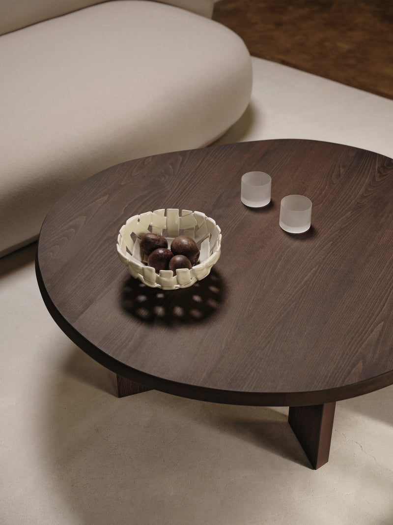 Tarn Coffee Table - Ferm Living - Tables + Desks - Dark Stained Beech - HORNE