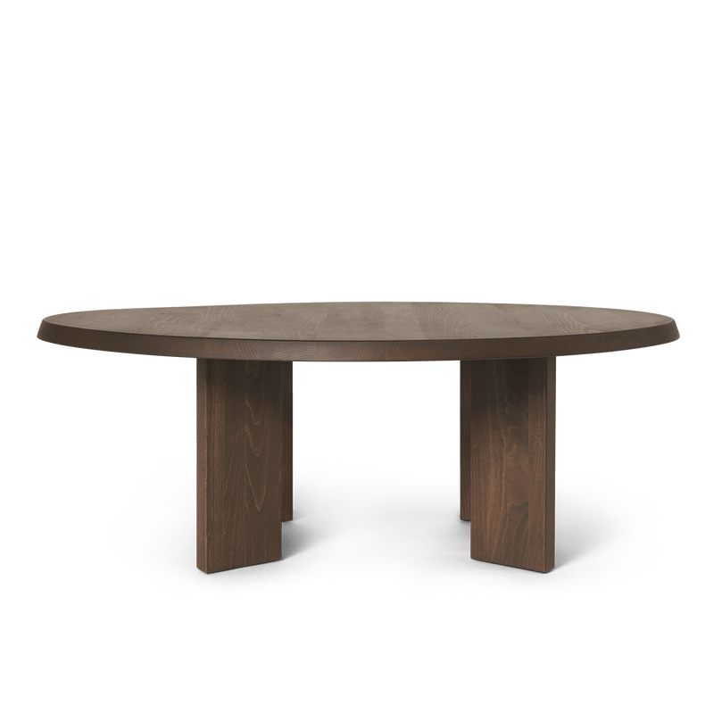 Tarn Coffee Table - Ferm Living - Tables + Desks - Dark Stained Beech - HORNE