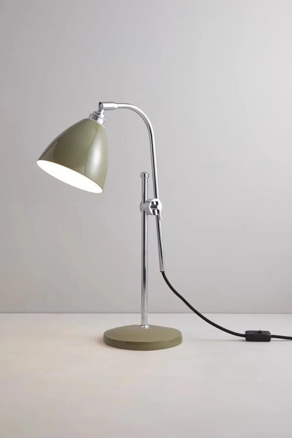 Task Table Lamp - Olive Green - Original BTC Table + Task - HORNE