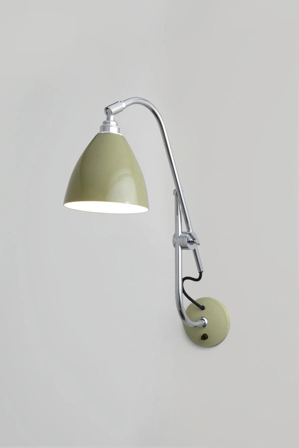 Task Wall Light - Olive Green - Original BTC Wall Sconces - HORNE