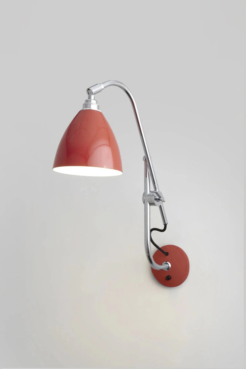 Task Wall Light - Red - Original BTC Wall Sconces - HORNE