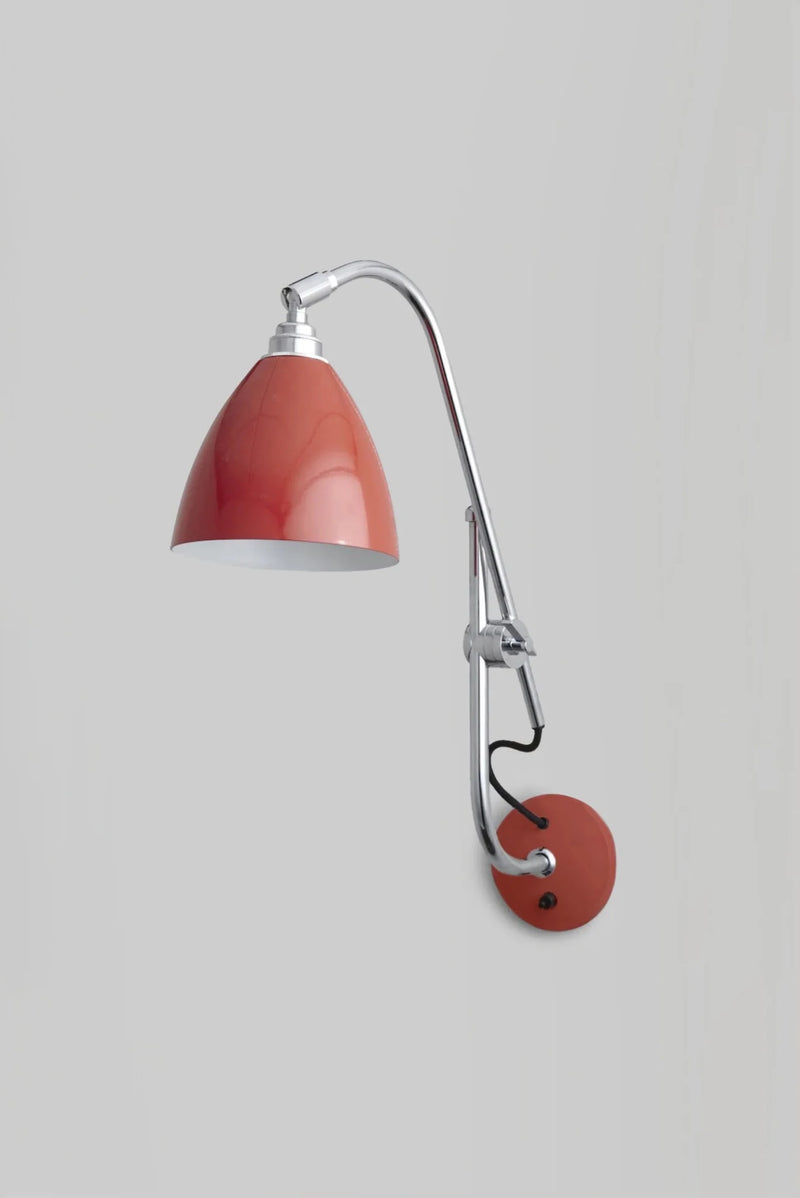 Task Wall Light - Red - Original BTC Wall Sconces - HORNE