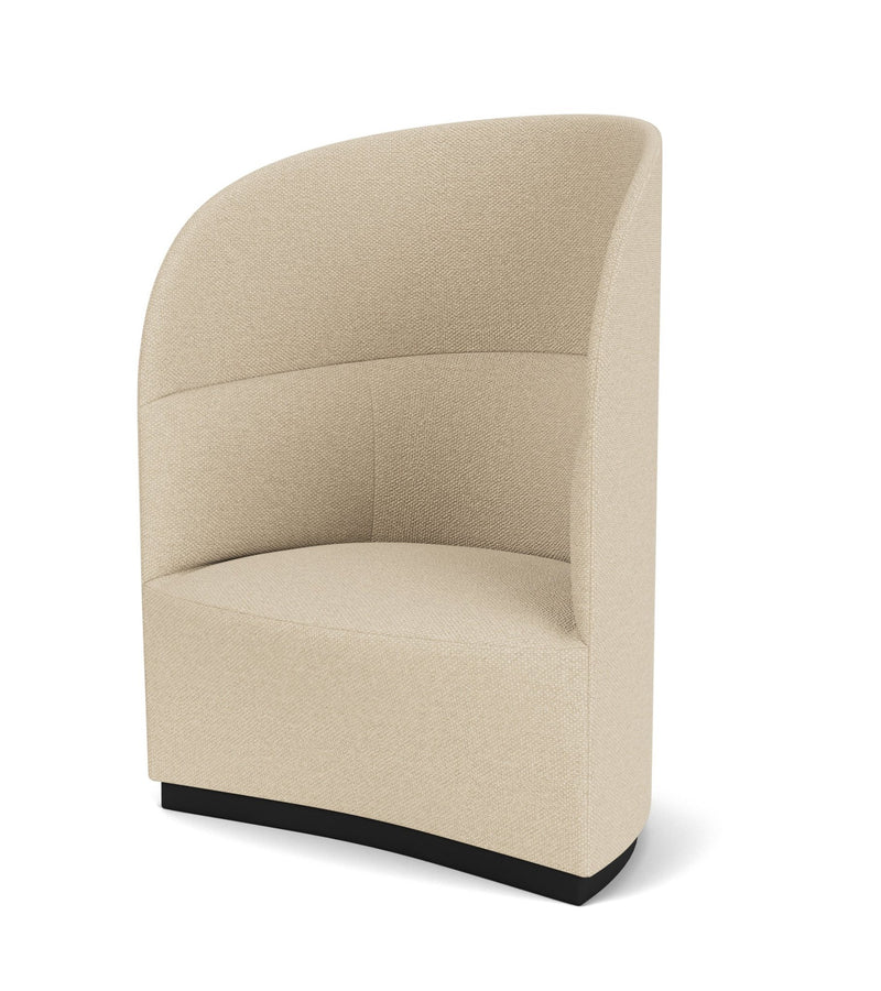 Tearoom Lounge Chair, High Back - Audo Copenhagen - Chairs - Boucle 02 - With Power Outlet - HORNE