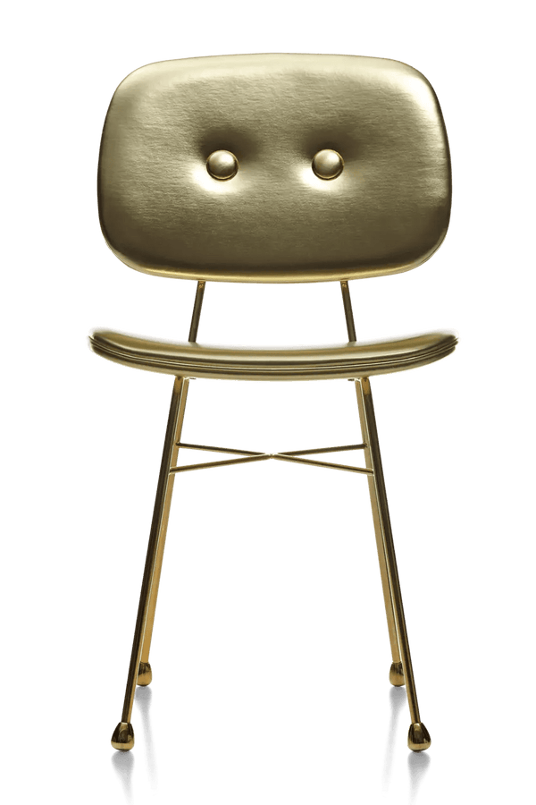 The Golden Chair - Moooi Chairs - CAT I - Abbracci Taupe - Golden - HORNE