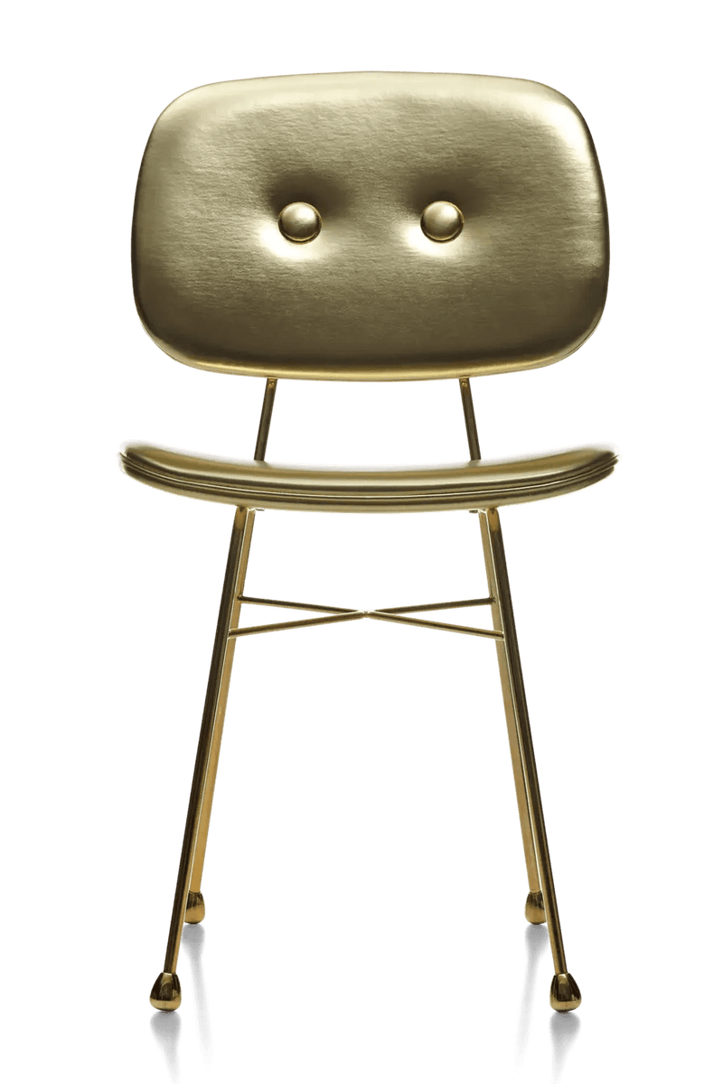 The Golden Chair - Moooi Chairs - CAT I - Abbracci Taupe - Golden - HORNE