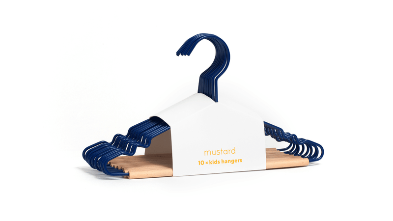 The Hangers - Mustard Made US Storage + Organization - Adult Top Hanger - Chalk - HORNE