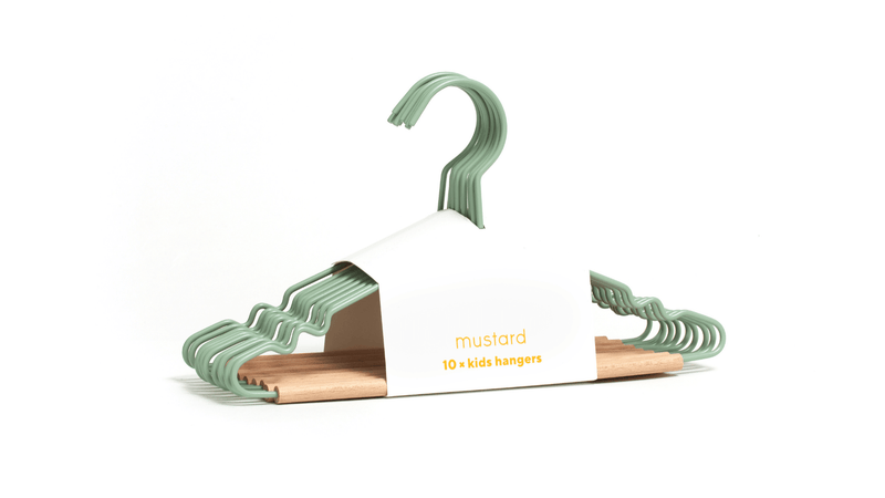 The Hangers - Mustard Made US Storage + Organization - Adult Top Hanger - Chalk - HORNE