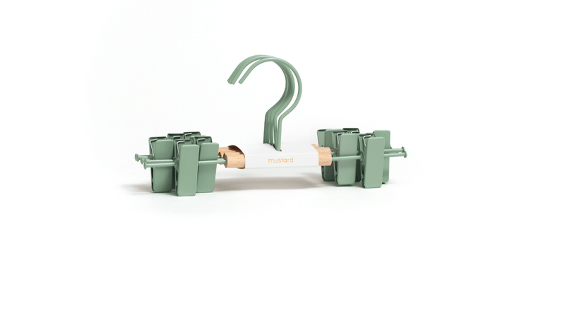 The Hangers - Mustard Made US Storage + Organization - Adult Top Hanger - Chalk - HORNE