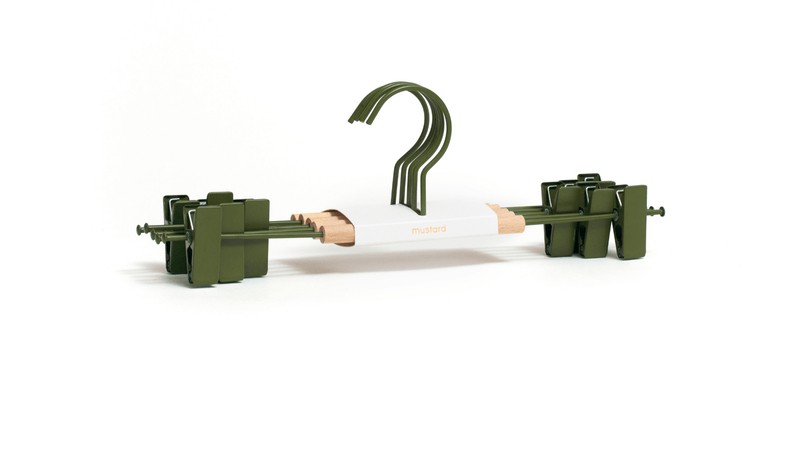 The Hangers - Mustard Made US Storage + Organization - Adult Top Hanger - Chalk - HORNE