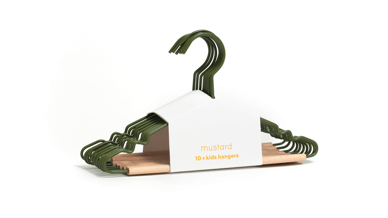 The Hangers - Mustard Made US Storage + Organization - Adult Top Hanger - Chalk - HORNE