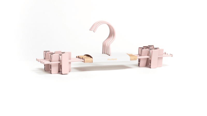 The Hangers - Mustard Made US Storage + Organization - Adult Top Hanger - Chalk - HORNE