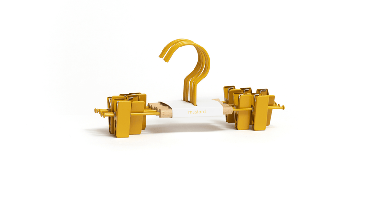 The Hangers - Mustard Made US Storage + Organization - Adult Top Hanger - Chalk - HORNE