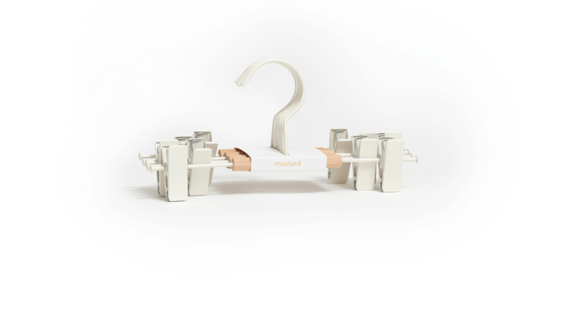 The Hangers - Mustard Made US Storage + Organization - Adult Top Hanger - Chalk - HORNE