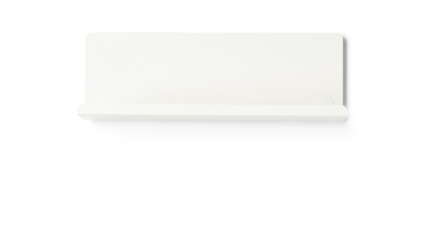 The Ledge Shelf - Mustard Made US Storage + Organization - Chalk - Small - HORNE