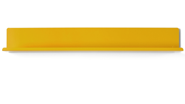 The Ledge Shelf - Mustard Made US Storage + Organization - Chalk - Small - HORNE