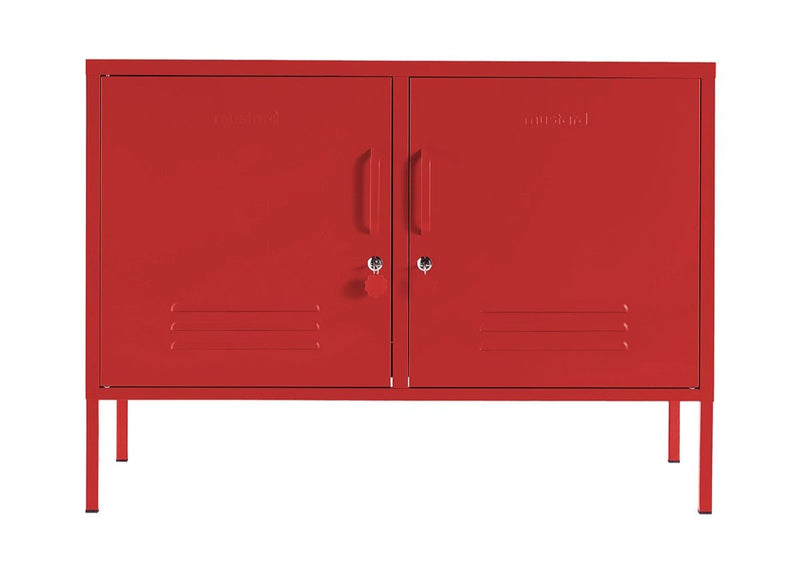 The Lowdown Cabinet - Mustard Made US Storage + Organization - Blush - HORNE