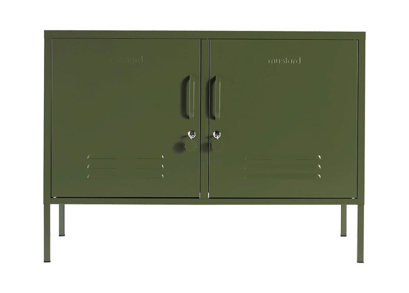 The Lowdown Cabinet - Mustard Made US Storage + Organization - Blush - HORNE