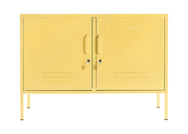 The Lowdown Cabinet - Mustard Made US Storage + Organization - Blush - HORNE