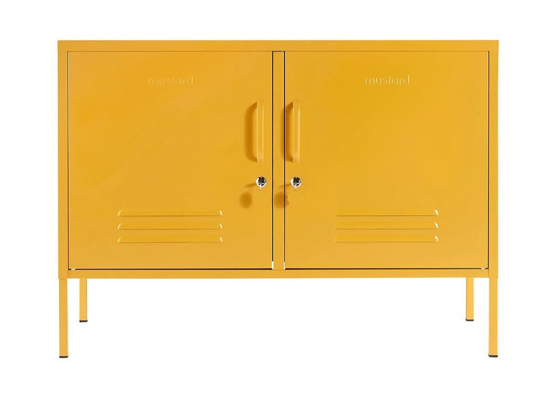 The Lowdown Cabinet - Mustard Made US Storage + Organization - Blush - HORNE