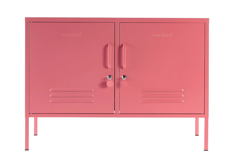 The Lowdown Cabinet - Mustard Made US Storage + Organization - Blush - HORNE