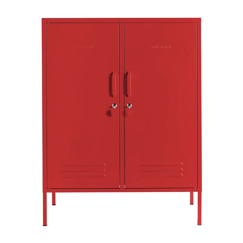 The Midi Cabinet - Mustard Made US Storage + Organization - Berry - HORNE