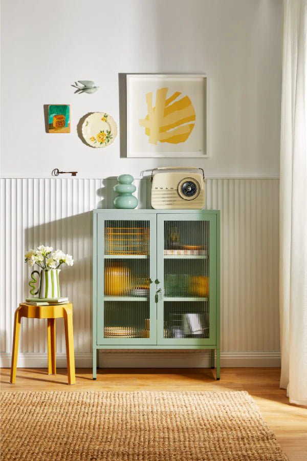 The Mixer Cabinet - Mustard Made US Storage + Organization - Butter - HORNE