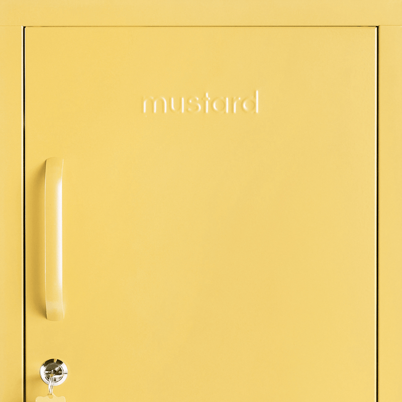 The Shorty Locker - Mustard Made US Storage + Organization - Berry - Right - HORNE