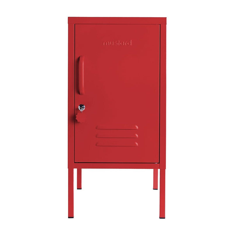 The Shorty Locker - Mustard Made US Storage + Organization - Berry - Right - HORNE