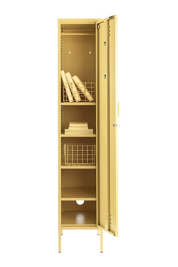 The Skinny Locker - Mustard Made US Storage + Organization - Poppy - HORNE