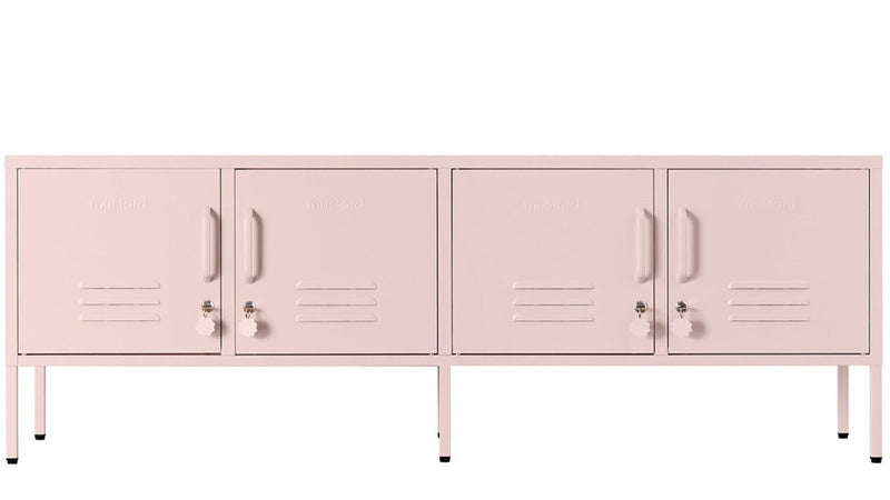 The Standard Low Cabinet - Mustard Made US Storage + Organization - Chalk - HORNE