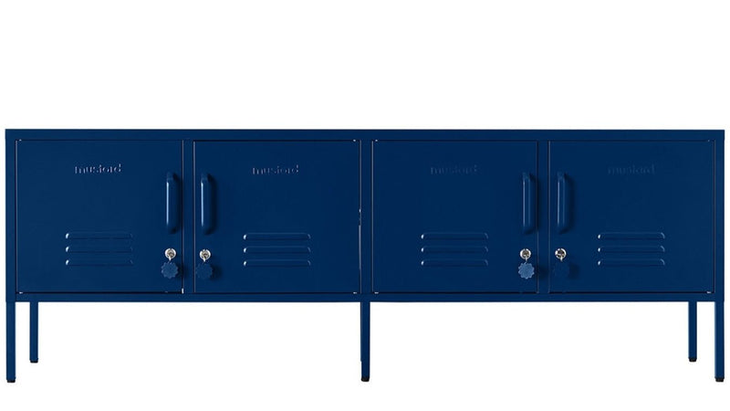 The Standard Low Cabinet - Mustard Made US Storage + Organization - Chalk - HORNE