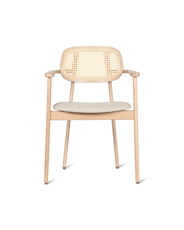 Titus Dining Armchair - Vincent Sheppard Chairs - Natural Oak - HORNE