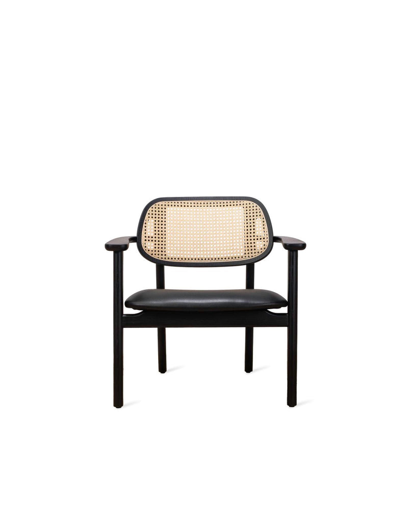 Titus Lounge Chair - Vincent Sheppard - Chairs - Black Stained Oak - HORNE