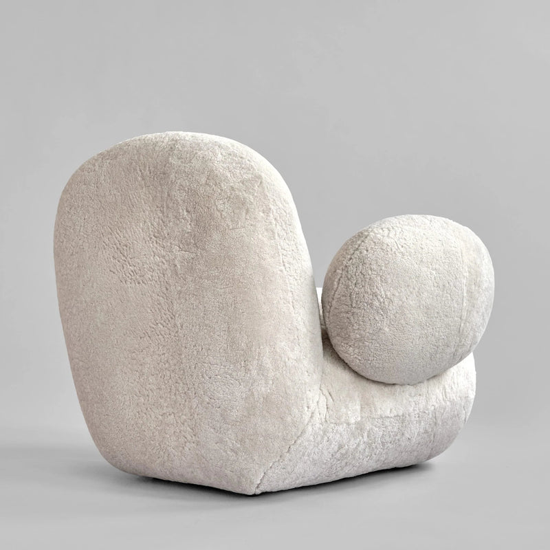 Toe Armchair - Flat - 101 Copenhagen Chairs - Off White (CPH 900) - HORNE