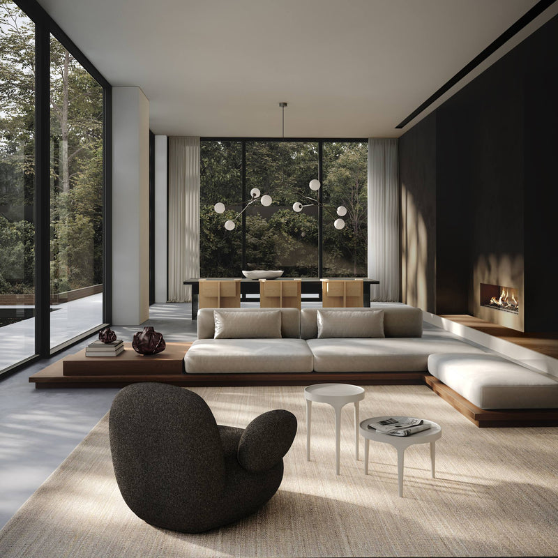 Toe Armchair - Flat - 101 Copenhagen Chairs - Off White (CPH 900) - HORNE