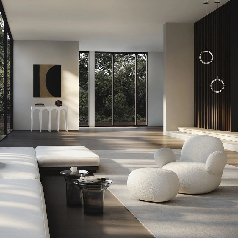 Toe Armchair - Flat - 101 Copenhagen Chairs - Off White (CPH 900) - HORNE