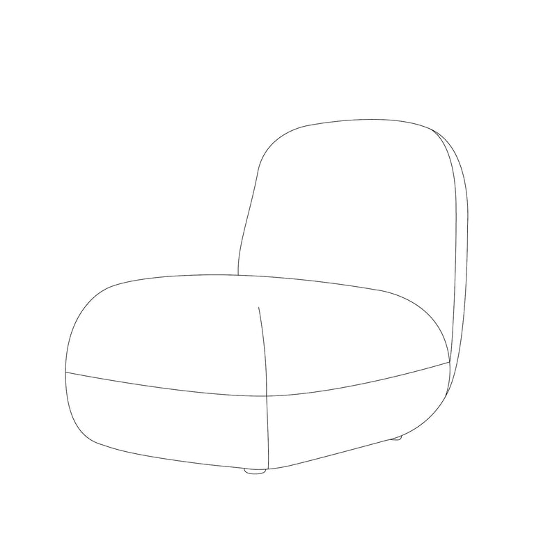 Toe Chair - Flat - 101 Copenhagen Chairs - Warm Ash (C142) - HORNE